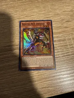 Yugioh Rescue-ACE Impulse AMDE-EN001 Super Rare 1st Ed NM - Image 1