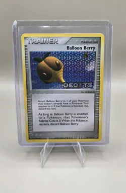 Balloon Berry Holo Uncommon Stamped Trainer Card EX Deoxys 84/107 LP - Image 1