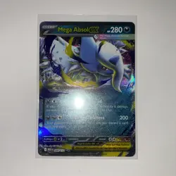 Pokemon TCG Mega Evolution Mega Absol Ex 086/132 English Pokemon card - Image 1