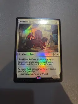 MTG English Selfless Savior (1286) NM Foil Secret Lair - Image 1