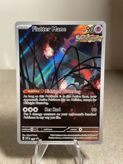 Flutter Mane 097 Sv: Scarlet & Violet Promo Cards Holo NM - Image 1