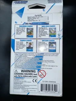 Digimon Matt CCG Cocytus Blue ST-2 Starter Deck(2020, English) Cards Bandai New 811039034399 - Image 2