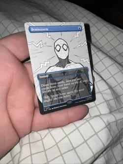 Spider-man Brainstorm (7013) Secret Lair (Non-Foil) Chase Card MTG Super Rare - Image 1