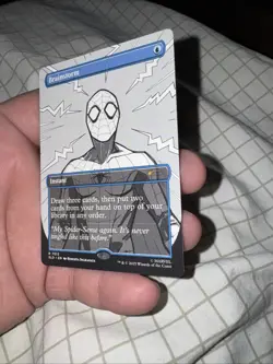 Spider-man Brainstorm (7013) Secret Lair (Non-Foil) Chase Card MTG Super Rare - Image 3