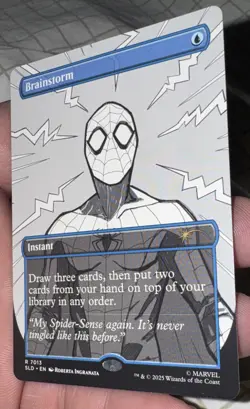 Spider-man Brainstorm (7013) Secret Lair (Non-Foil) Chase Card MTG Super Rare - Image 4