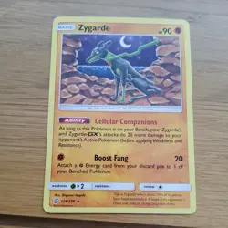Pokemon Card - Zygarde 124/236 - Non Holo Rare - Unified Minds - NM - Image 1
