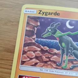 Pokemon Card - Zygarde 124/236 - Non Holo Rare - Unified Minds - NM - Image 2