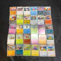 Pokemon Card Lot Of 30 Japanese Common Uncommon Rare - Image 1