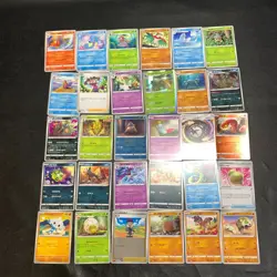 Pokemon Card Lot Of 30 Japanese Common Uncommon Rare - Image 1