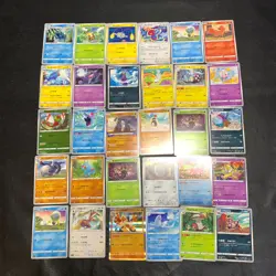Pokemon Card Lot Of 30 Japanese Common Uncommon Rare - Image 1