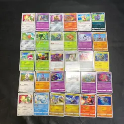 Pokemon Card Lot Of 30 Japanese Common Uncommon Rare - Image 1