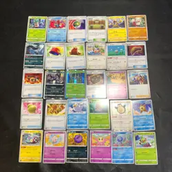 Pokemon Card Lot Of 30 Japanese Common Uncommon Rare - Image 1