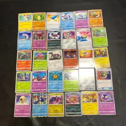 Pokemon Card Lot Of 30 Japanese Common Uncommon Rare - Image 1