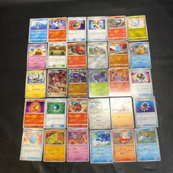 Pokemon Card Lot Of 30 Japanese Common Uncommon Rare - Image 1