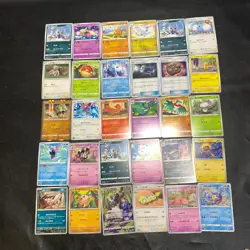 Pokemon Card Lot Of 30 Japanese Common Uncommon Rare - Image 1