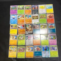 Pokemon Card Lot Of 30 Japanese Common Uncommon Rare - Image 1