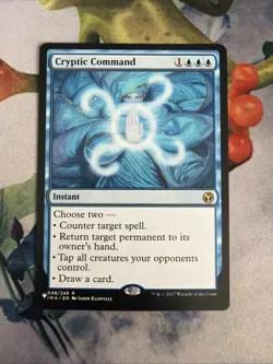 1x Cryptic Command- NM- The List Reprints- Mtg Magic The Gathering Card - Image 1