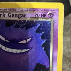 Pokemon Neo Destiny Holo Rare Dark Gengar Card TCG #6/105 LP - Image 4