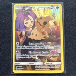 Mimikyu 245/236 Cosmic Eclipse Full Art Secret Rare Holo Pokemon Card NM - Image 1