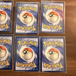 Full Playset Psyduck & Golduck Mega Evolutions Blackstar Promo Pokemon TCG Cards - Image 4