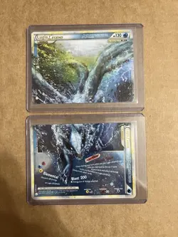 Lugia Legend 113/123 & 114/123 HG/SS Holo Pokemon Cards - Light Played - Image 1