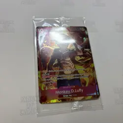 Monkey.D.Luffy ST10-006 SR Sealed Promo One Piece Trading Card Treasure Booster - Image 2