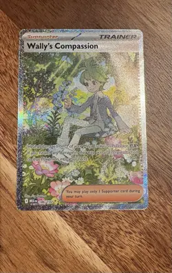 WALLY'S COMPASSION Pokemon Card ME 186 Special illustration Rare - Image 1