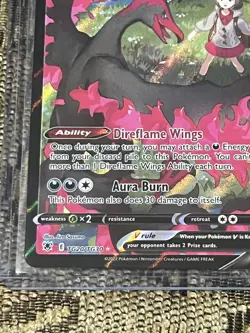 Pokemon TCG Galarian Moltres v Astral Radiance Holo Ultra Rare Card TG20/TG30 - Image 4