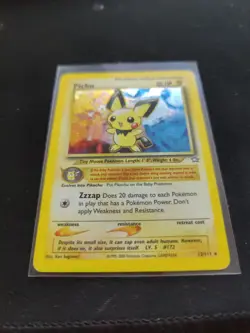 Pokemon Neo Genesis Pichu Holo Card 12/111 MP-HP Unlimited - Image 2