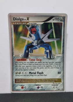 Dialga LV. X DP37 Holo Diamond and Pearl Black Star Promo Pokemon TCG Card - Image 1