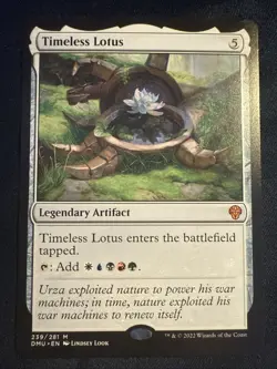 Timeless Lotus Dominaria United Regular Card - Image 1