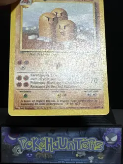Pokemon Card Dugtrio 19/102 Base Set Non Holo Rare Played - Image 5
