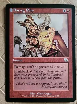 Flaring Pain Judgment Regular NM Near Mint MTG - Image 1