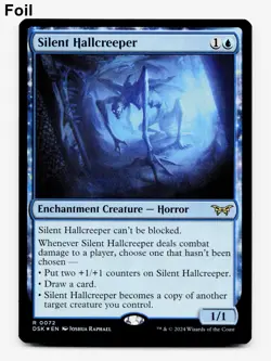 Silent Hallcreeper - FOIL - MTG: Duskmourn 💧 - Image 3