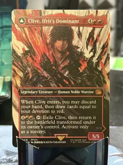Clive, Ifrit's Dominant (0318) (Borderless) Final Fantasy Regular - Image 1