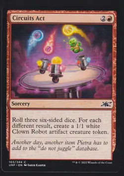 Circuits Act C Unfinity 103 Magic The Gathering TCG - Image 1