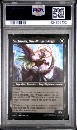 Sephiroth, Fabled SOLDIER Final Fantasy Regular PSA 9 - Image 2