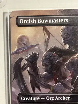 Orcish Bowmasters - Borderless Lord Of Rings MTG LOTR - Image 3