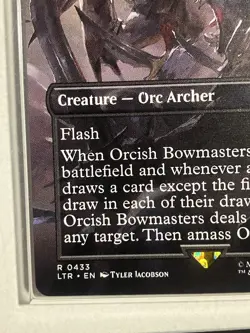 Orcish Bowmasters - Borderless Lord Of Rings MTG LOTR - Image 4