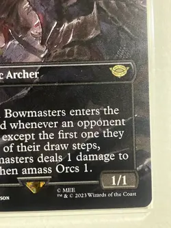 Orcish Bowmasters - Borderless Lord Of Rings MTG LOTR - Image 5