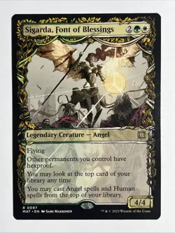 MTG Sigarda, Font of Blessings - Regular Finish - 0097 - Image 1