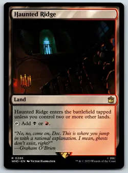 Haunted Ridge - Universes Beyond Doctor Who - MTG - Magic - Near Mint - Image 1