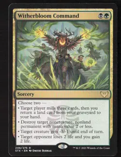 Witherbloom Command Promo Pack: Strixhaven #248 Rare - Image 1