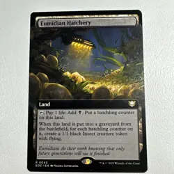 Eumidian Hatchery (Extended Art) Regular #40 Commander: Edge of Eternities MTG - Image 1