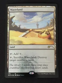 1x MTG Wasteland (Foil) - Secret Lair Drop Series (SLD) #178 - Magic - Image 1