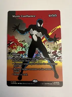 Magic The Gathering MTG Spider-man foil M 0012 MYSTIC CONFLUENCE - Image 1