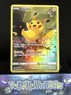 Pokemon Card Pikachu GG30/GG70 Galarian Gallery Crown Zenith Near Mint - Image 1