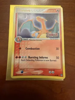 Pokemon TCG Charizard 6/108 EX Power Keepers 2007 Reverse Holo Rare - Image 1