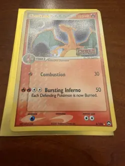 Pokemon TCG Charizard 6/108 EX Power Keepers 2007 Reverse Holo Rare - Image 2