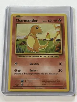 Charmander 9 / 108 Pokemon XY Evolutions 2016 Near Mint Non Holo - Image 1